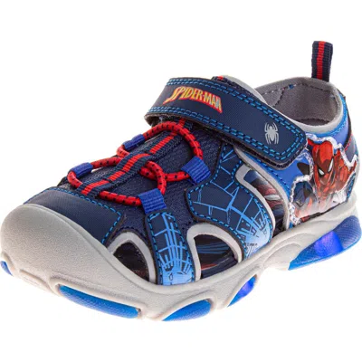 Josmo Kids' Spider-man Sandal In Navy