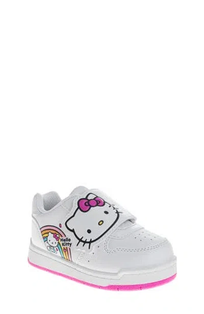 Josmo Kids' X Hello Kitty Sneaker In White Pink