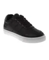 Josmo Kids' Low Top Sneaker In Black Patent