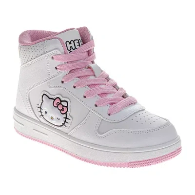 Josmo Little Kid Girls Hello Kitty Sneakers In White