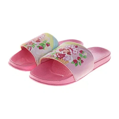 Josmo Little Kid Girls Strawberry Shortcake Favorite Character Sneakers Flip-flops In Pink