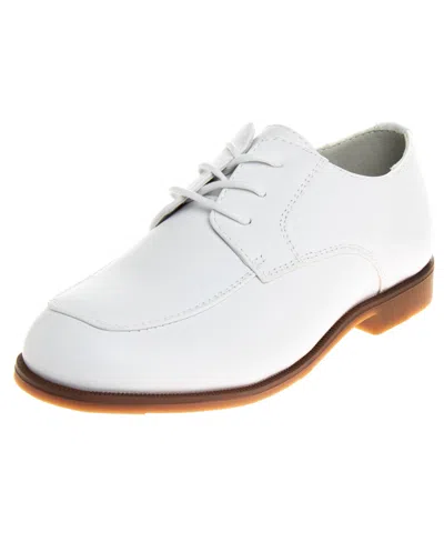 Josmo Little Kids Lace-up Dress Shoes In White