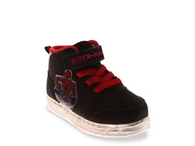 Josmo Marvel Spiderman Hightop Sneaker Kids' In Black