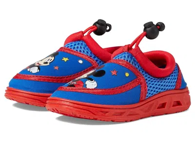 Josmo Mickey Aqua Sock (toddler/little Kid) Boy's Shoes Blue/red: 7-8 Toddler M In Multi
