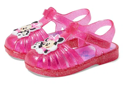 Josmo Minnie Jelly Sandal (toddler/little Kid) Girl's Shoes Pink : 9 Toddler M, Synthetic In Multi