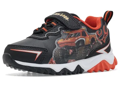 Josmo Monster Jam Sneakers (toddler/little Kid) Boy's Shoes Orange: 10 Toddler M, Synthetic In Black