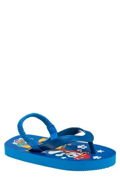 Josmo Paw Patrol Flip-flop Sandal In Navy/blue
