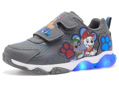 Josmo Kids' Paw Patrol Lighted Sneaker (toddler) Boys Shoes Grey Blue: 7 Toddler M, Rubber In Gray