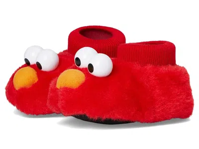 Josmo Sesame Street Elmo Slipper(infant/toddler) Kids Shoes Red : 9-10 Toddler M, Polyester