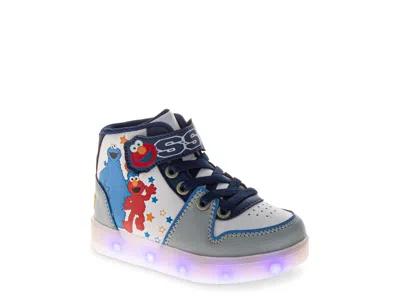 Josmo Sesame Street Lightup Hightop Sneaker Kids' In Blue/white