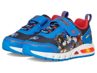 Josmo Sonic Lighted Sneakers (toddler/little Kid) Boys Shoes Blue : 9 Toddler M, Synthetic