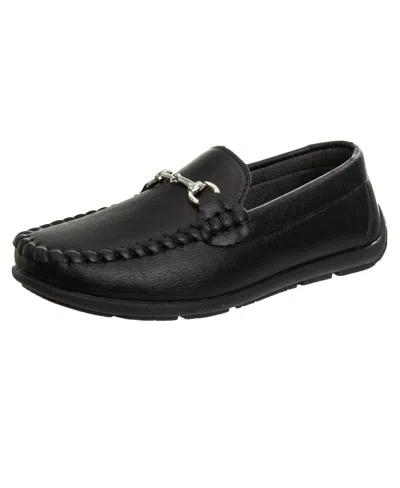 Josmo Kids' Toddler And Little Boys Loafer Dress Shoes In Black