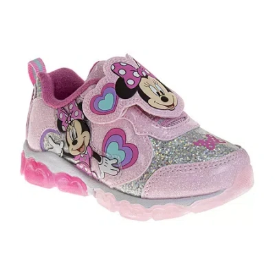 Josmo Babies' Toddler Girls Minnie Mouse Hiking Shoes In Pink