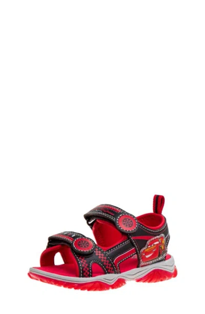Josmo X Disney® Kids' Cars Sandal In Black/ Red