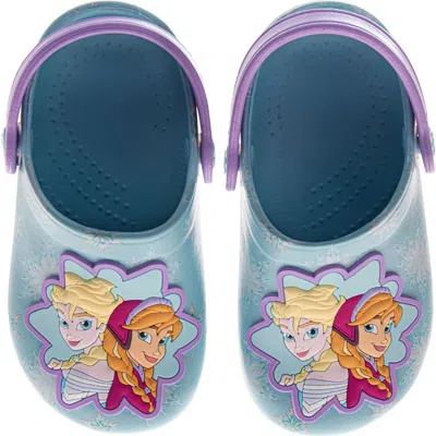Josmo X Disney® Kids' Frozen Elsa & Anna Clog In Blue