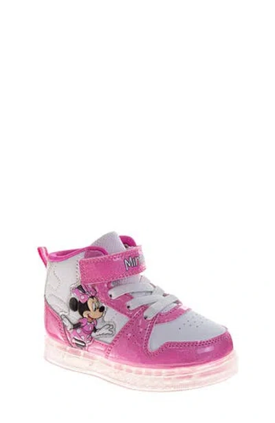 Josmo X Disney® Kids' Minnie Mouse High Top Sneaker In Multi