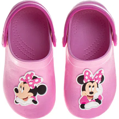 Josmo X Disney® Kids' Minnie Mouse Mismatch Clog In Pink