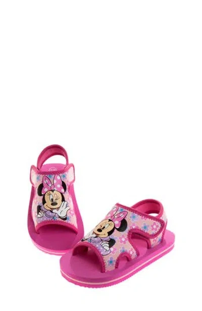 Josmo X Disney® Kids' Minnie Mouse Sandal In Pink