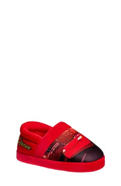 Josmo X Disney® Kids' Pixar Cars Lightning Mcqueen Slipper In Red