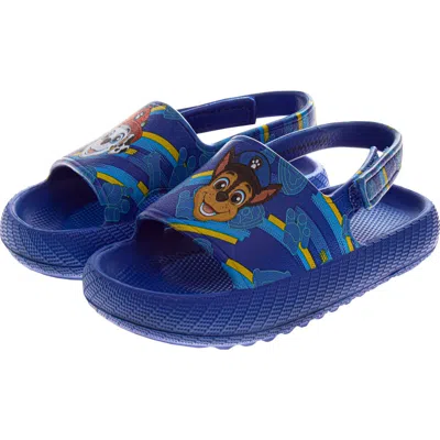 Josmo X Nickelodeon™ Kids' Paw Patrol Slide Sandal In Blue