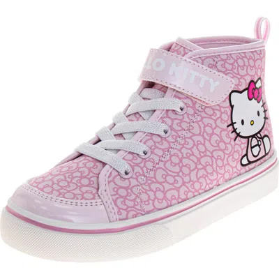 Josmo X Sanrio® Kids' Hello Kitty High Top Sneaker In Pink