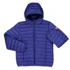Jott Kids Carla Lightweight Hooded Down Jacket In Blue