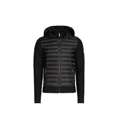 Jott Veste Droite Bi-matière In Black