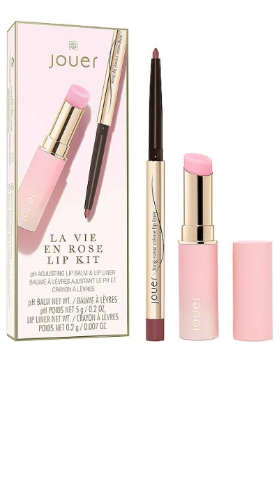 Jouer Cosmetics La Vie En Rose Lip Kit In N,a