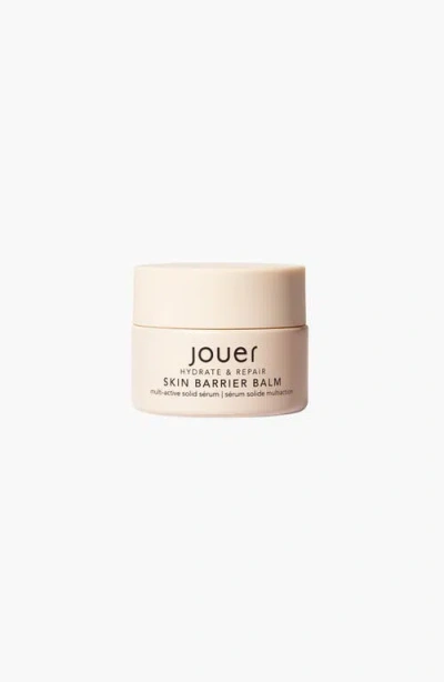 Jouer Cosmetics Skin Barrier Balm Multi-active Solid Serum Deluxe In Transparent