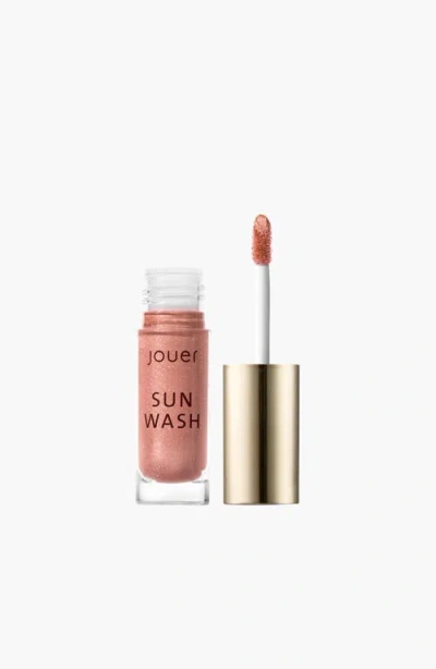 Jouer Cosmetics Sun Wash Liquid Blush In Transparent