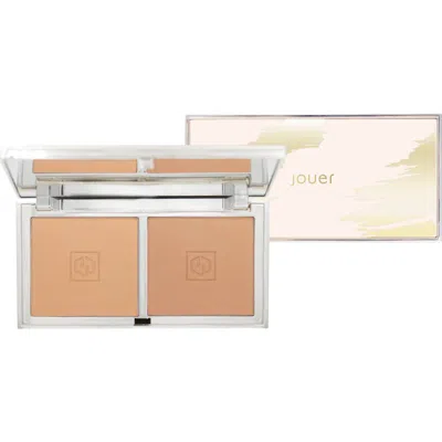 Jouer Sunswept Bronzer Duo Palette In Transparent