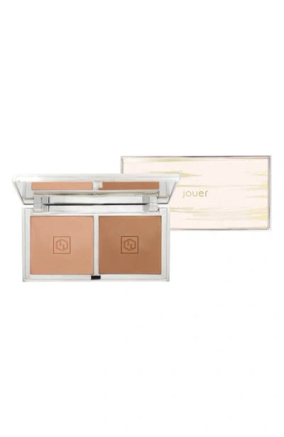 Jouer Sunswept Bronzer Duo Palette In Medium To Deep