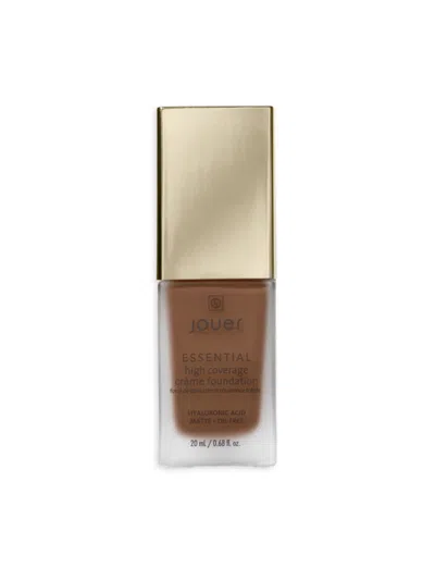 Jouer Women's Essential High Coverage Crème Foundation In Chestnut In Brown