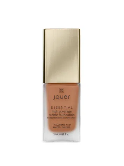 Jouer Women's Essential High Coverage Crème Foundation In Cinnamon In Neutral