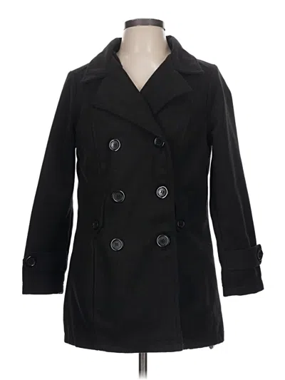 Pre-owned Joujou Coat In Black