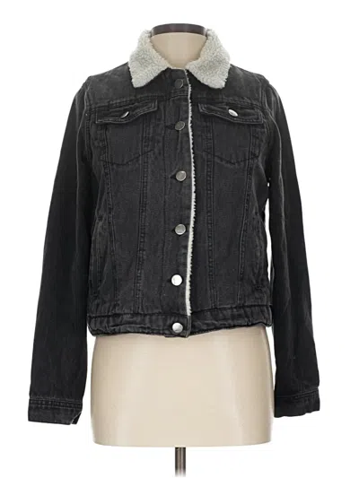 Pre-owned Joujou Denim Jacket In Black