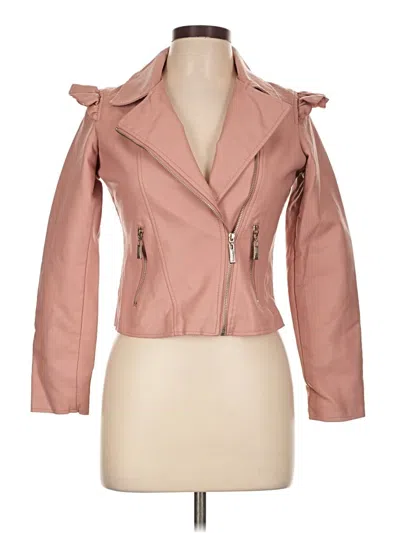 Pre-owned Joujou Jacket In Pink