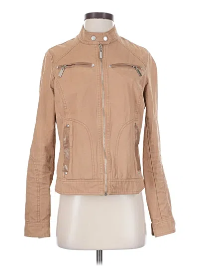 Pre-owned Joujou Jacket In Tan