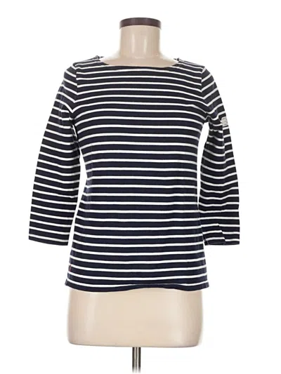 Pre-owned Joules 3/4 Sleeve T-shirt In Blue