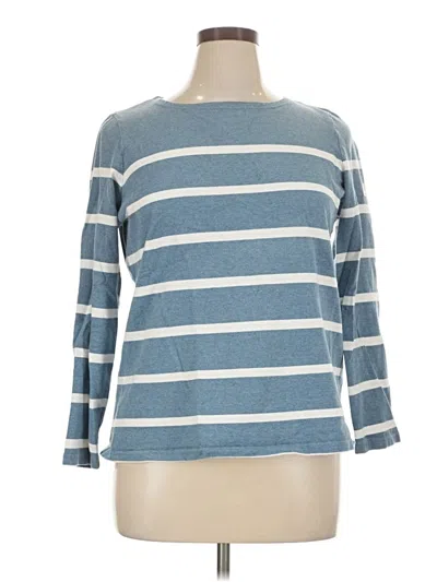 Pre-owned Joules 3/4 Sleeve T-shirt In Blue