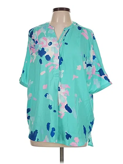 Pre-owned Joules 3/4 Sleeve T-shirt In Teal