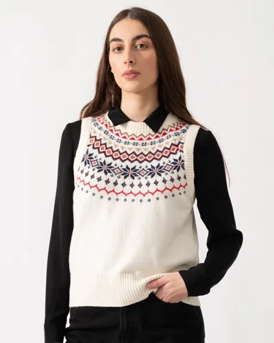 Joules Alba Womens Tank Top In White