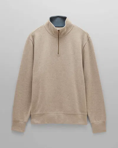 Joules Alistair Mens 1/4 Zip Sweatshirt In Oatmeal