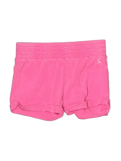 Pre-owned Joules Kids' Athletic Shorts In Pink