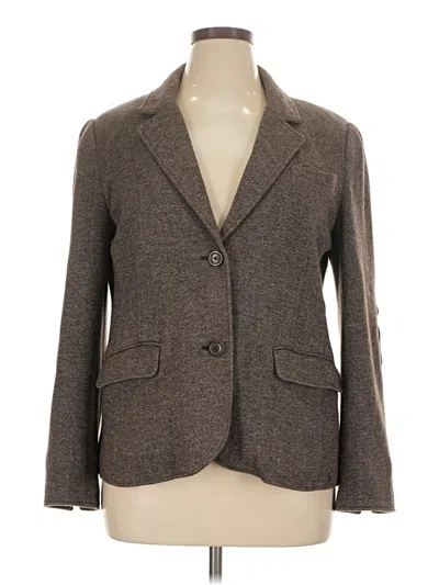 Pre-owned Joules Blazer Jacket In Brown