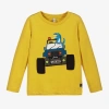 JOULES BOYS YELLOW COTTON JERSEY TOP