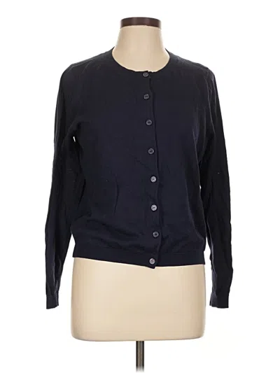 Pre-owned Joules Cardigan Sweater In Black