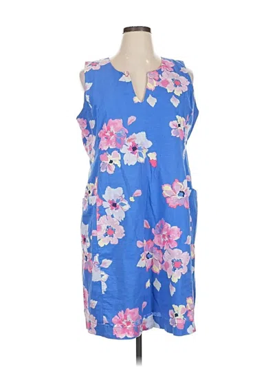 Pre-owned Joules Casual Dress In Blue
