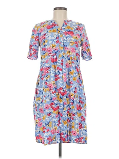 Pre-owned Joules Casual Dress In Blue