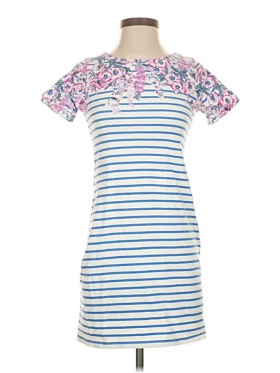 Pre-owned Joules Casual Dress In Blue